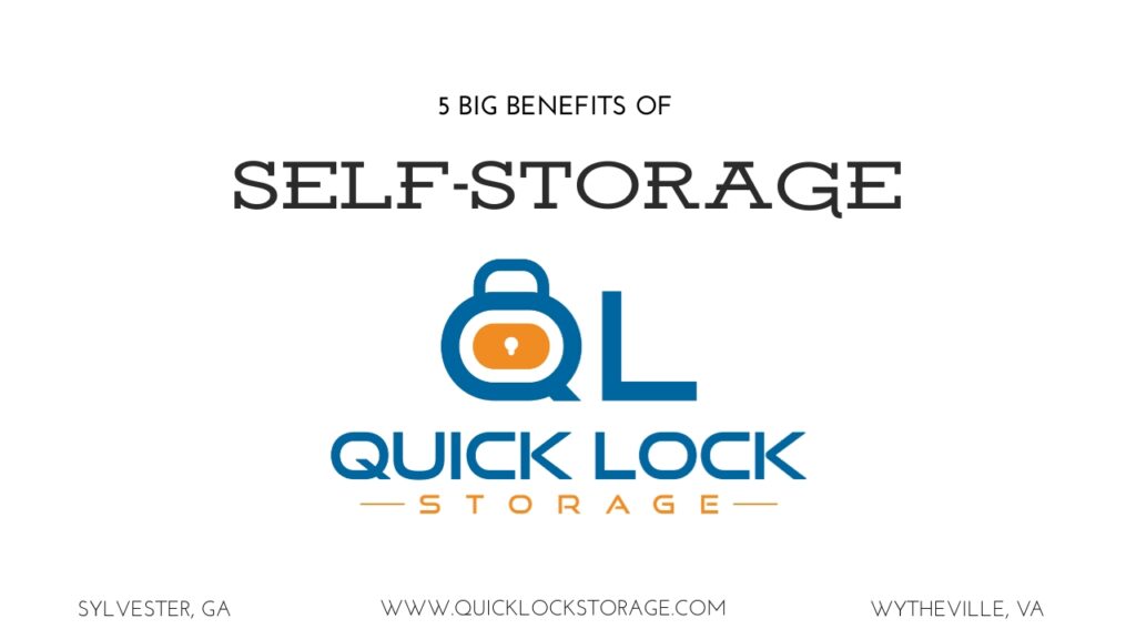 5 Benefits of Renting a Self-Storage Unit
