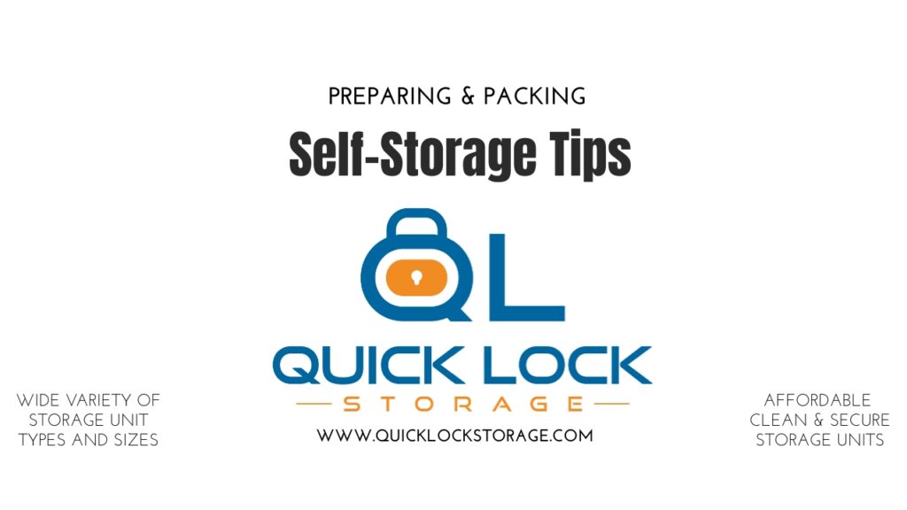Self-Storage Tips
