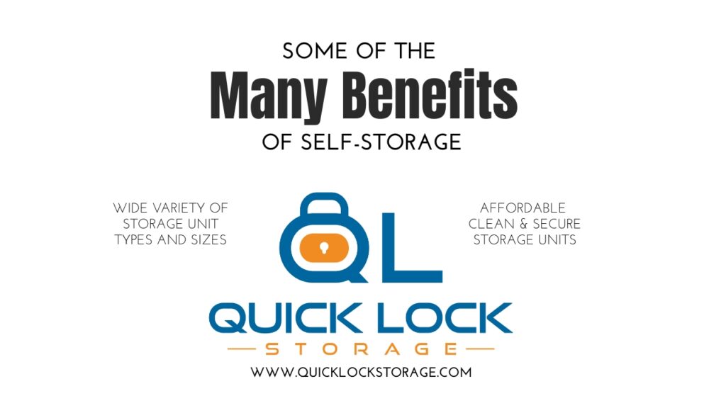 Benefits Of Self Storage