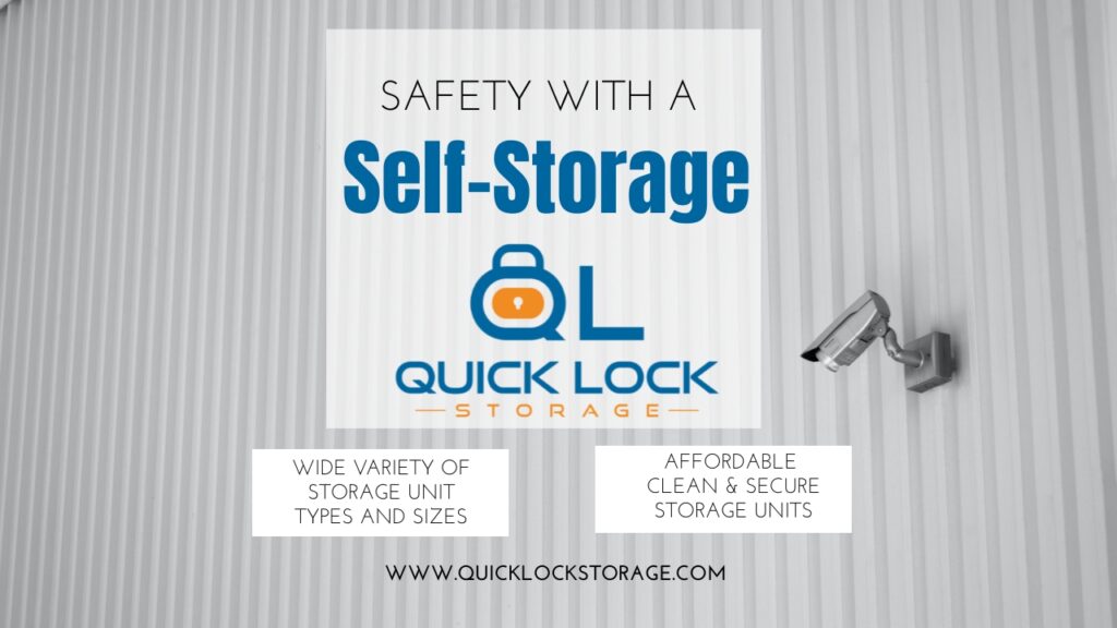 Safety with a Self Storage Rentals