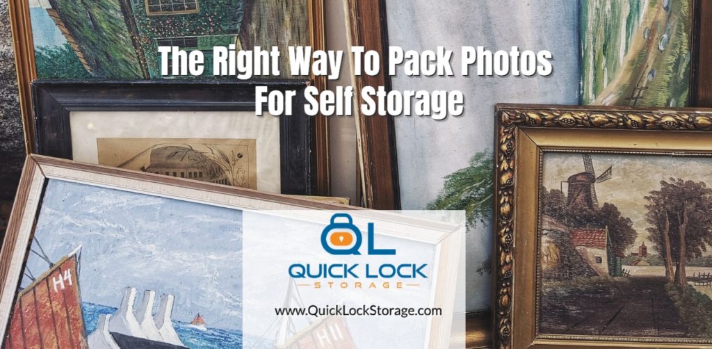 The Right Way To Pack Photos For Self Storage