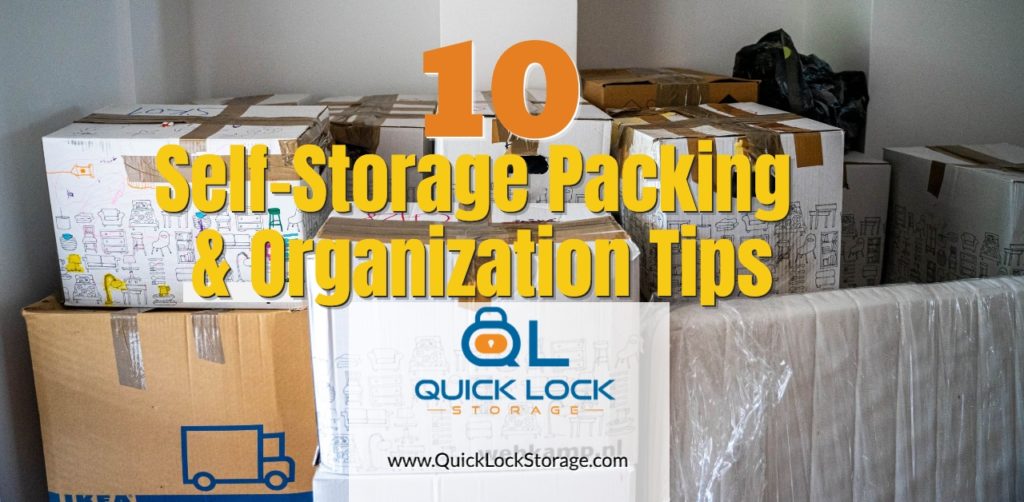 Self-Storage Packing & Organization Tips